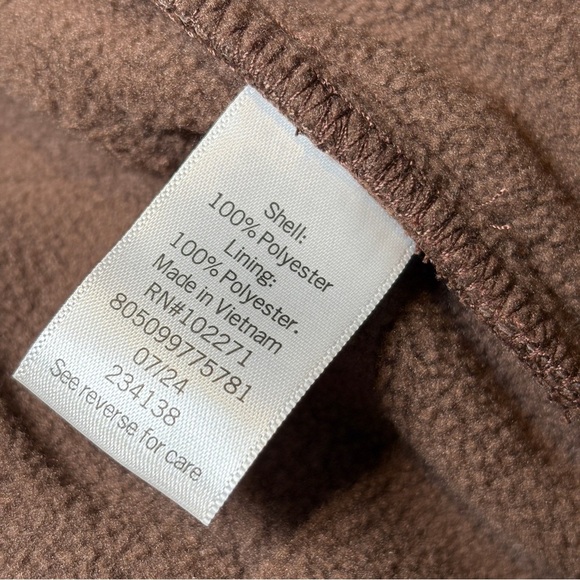 Sonoma Men’s Brown Quilted Barn Jacket Faux Suede Corduroy Collar NWT Small - Picture 3 of 6